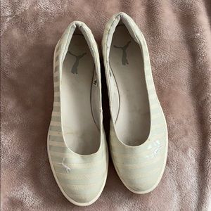 Puma platform slip on shoe